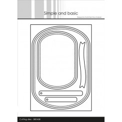 Rounded A6 Rectangles SBD458