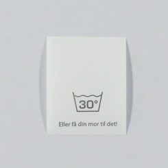 30 grader label