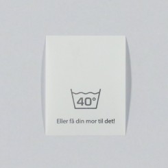 40 grader label