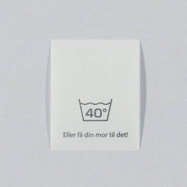 40 grader label