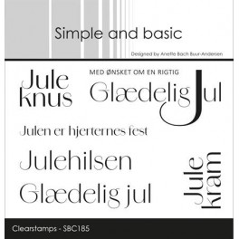 Clearstamp Juleknus SBC185