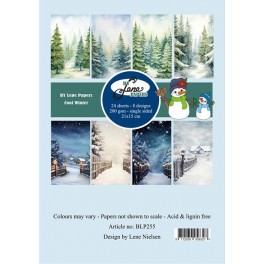 Cool Winter paper  A5 BLP255