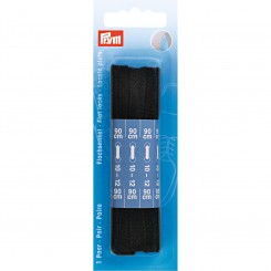 Sn&oslash;rreb&aring;nd flad sort 90 cm