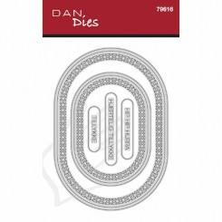 Hardanger Ovaler dies 79316