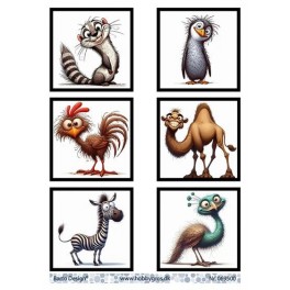 Barto design funny animals ark