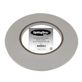 Dobbelt klæbende tape 6 mm x 50 m