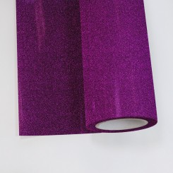 Glitter Vinyl Dark Purple 424