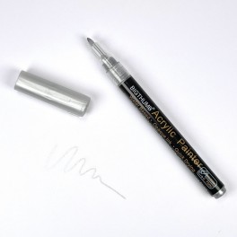 Acrylic painter 0,7 mm Silver