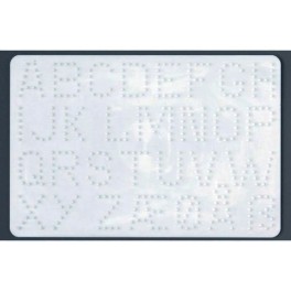 Hama stiftplade Bogstaver