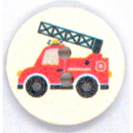 Knap recycke bomuld m. Brandbil