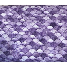 Country Mermaide Lilla bomuldstof 