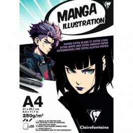 Manga Illustration Blok A4