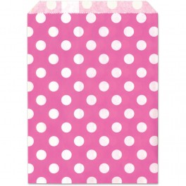Gaveposer Pink/Hvid 25 stk