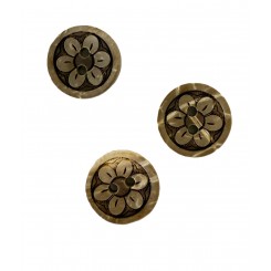 Tr&aelig;knap blomst 15 mm