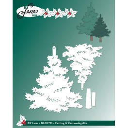 BY Lene Dies Fir Tree BLD1792
