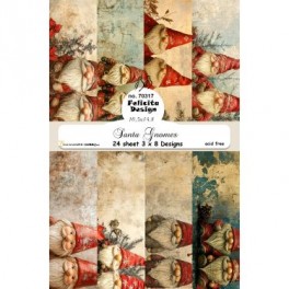 Santa Gnomes designer blok A6