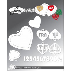 Til/Fra hjerter BLD1804