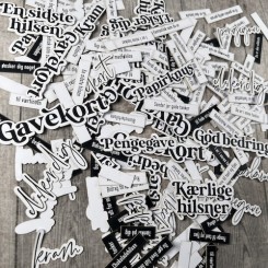 Dan Cuts Blandede  tekster