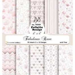 Fabulous Rose 15 x 15 cm  paper