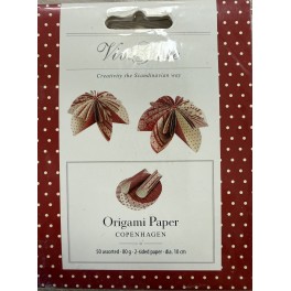 Origamipapir cirkler 50 ass. 