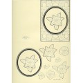 Designer kort Rose Sølv x 10 stk