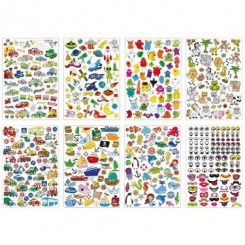 Stickers k&oslash;ret&oslash;jer 500 stickers