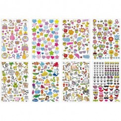 Mega stickers 500 Prinsesser