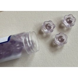 Knap 2 hul 15 mm lyng