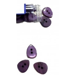  Knap 2 huls  Lilla 20 mm
