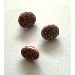 Knap med &oslash;je, Rosa / s&oslash;lv