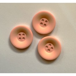 Klap 4 huls Fersken 2,5 cm