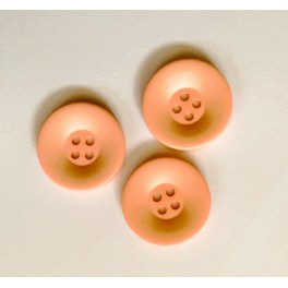 Klap 4 huls Fersken 1,8 cm
