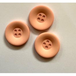 Klap 4 huls Fersken 1,5 cm