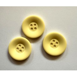 Klap 4 huls Gul 1,5 cm
