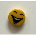 Smiley knap grine
