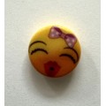 Smiley knap Kysse