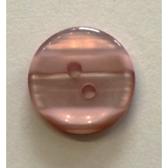 Knap Rosa perlemor 18mm