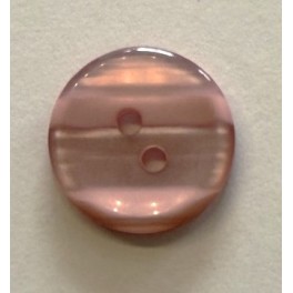 Knap Rosa perlemor 18mm