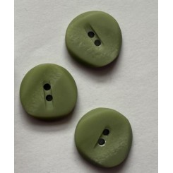 Sk&aelig;v gr&oslash;n knap, 1,5 cm
