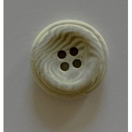 Knap Hvid / Gr&aring; 20 mm 