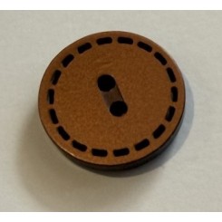 Knap kobber med sting 20 mm