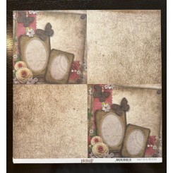 Vintage scrapark nr 3, 30 x 30 cm