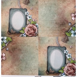 Pickup scrapbooking papir nr. 9