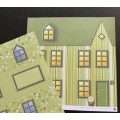 Home sweet home Grøn 30 x 30 cm