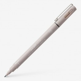 Uni pin brush light grey