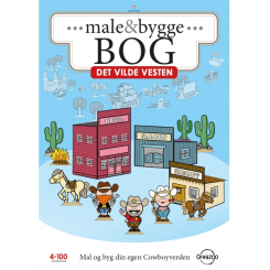 Male og Bygge bog Vilde Vesten
