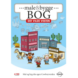 Male og Bygge bog Vilde Vesten