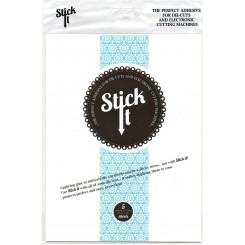 Dobbeltkl&aelig;b til diecut / Silhouette 5 ark A5