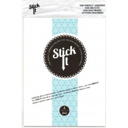Dobbeltkl&aelig;b til diecut / Silhouette 5 ark A5