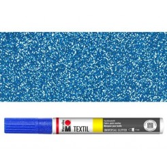 Textil glitter painter Bl&aring;